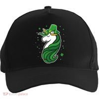 St. Patrick's Day Unicorn Five-Panel Snapback Cap thumb 0