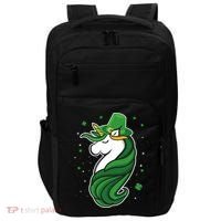 St. Patrick's Day Unicorn Impact Tech Backpack thumb 0