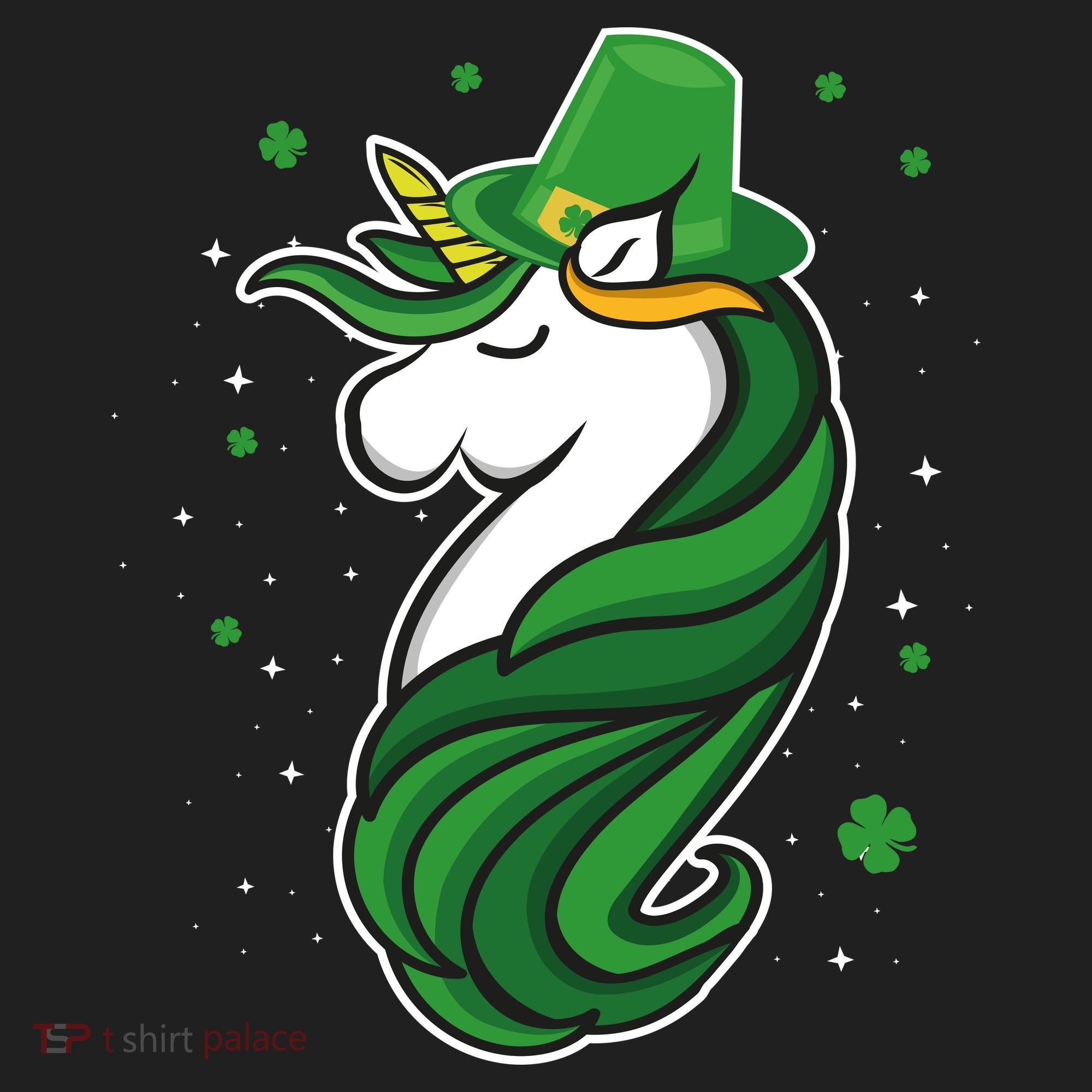 St. Patrick's Day Unicorn 11oz C Handle Ceramic Mug