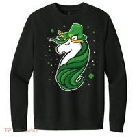 St. Patrick's Day Unicorn V.I.T. Fleece Crew Sweatshirt thumb 0