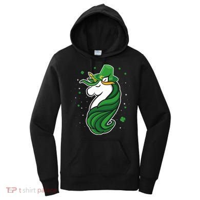 St. Patrick's Day Unicorn Women's Hoodie