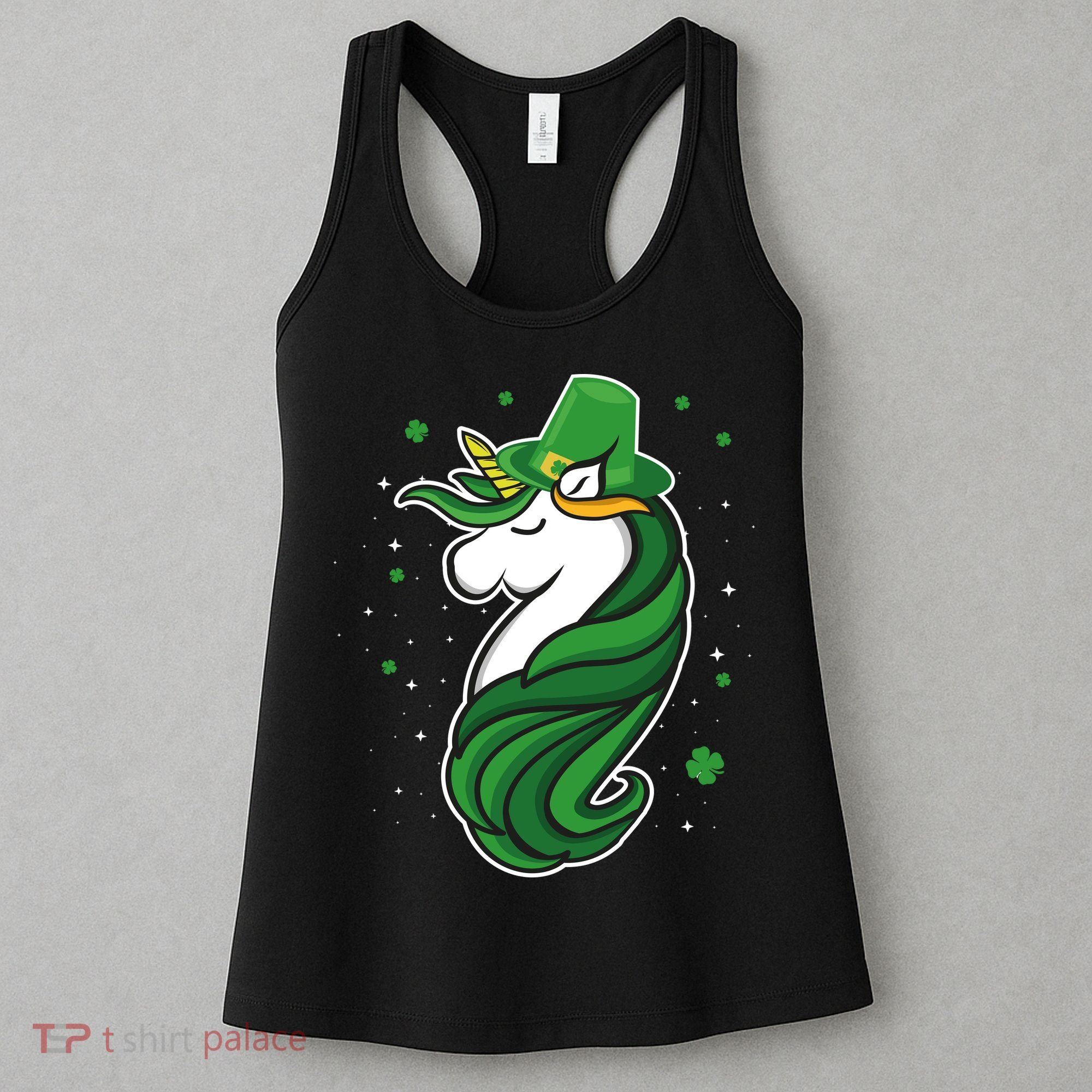 St. Patrick's Day Unicorn Women's Tank Top
