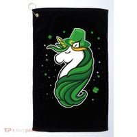 St. Patrick's Day Unicorn Golf Towel thumb 0