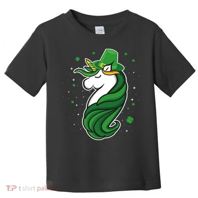 St. Patrick's Day Unicorn Toddler T-Shirt