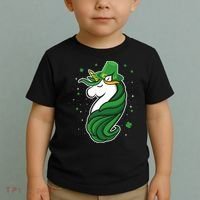 St. Patrick's Day Unicorn Toddler T-Shirt thumb 2