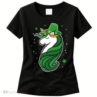 St. Patrick's Day Unicorn Women's T-Shirt