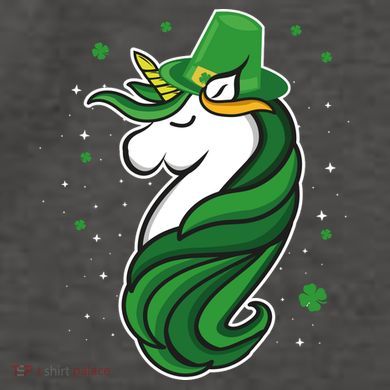 St. Patrick's Day Unicorn Vector Backpack