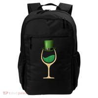 St. Patrick's Day Wine Glass Backpack thumb 0