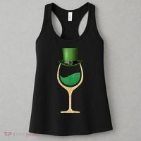 St. Patrick's Day Wine Glass Women's Tank Top thumb 3