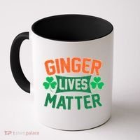 St Patricks Day - Ginger Lives Matter Coffee Mug thumb 0