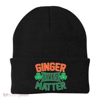 St Patricks Day - Ginger Lives Matter Beanie