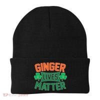 St Patricks Day - Ginger Lives Matter Beanie thumb 0