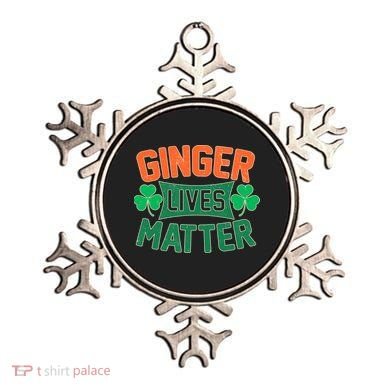 St Patricks Day - Ginger Lives Matter Ornament