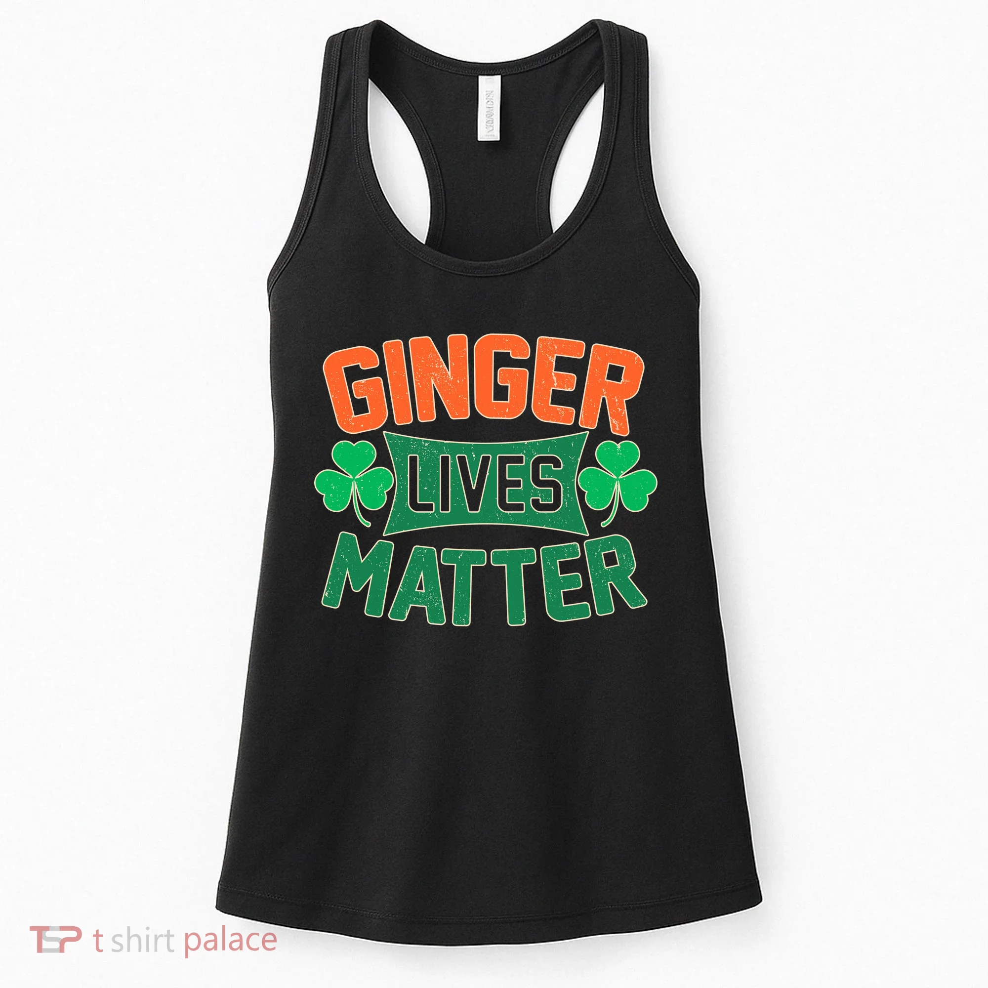 St Patricks Day - Ginger Lives Matter Women's Tank Top