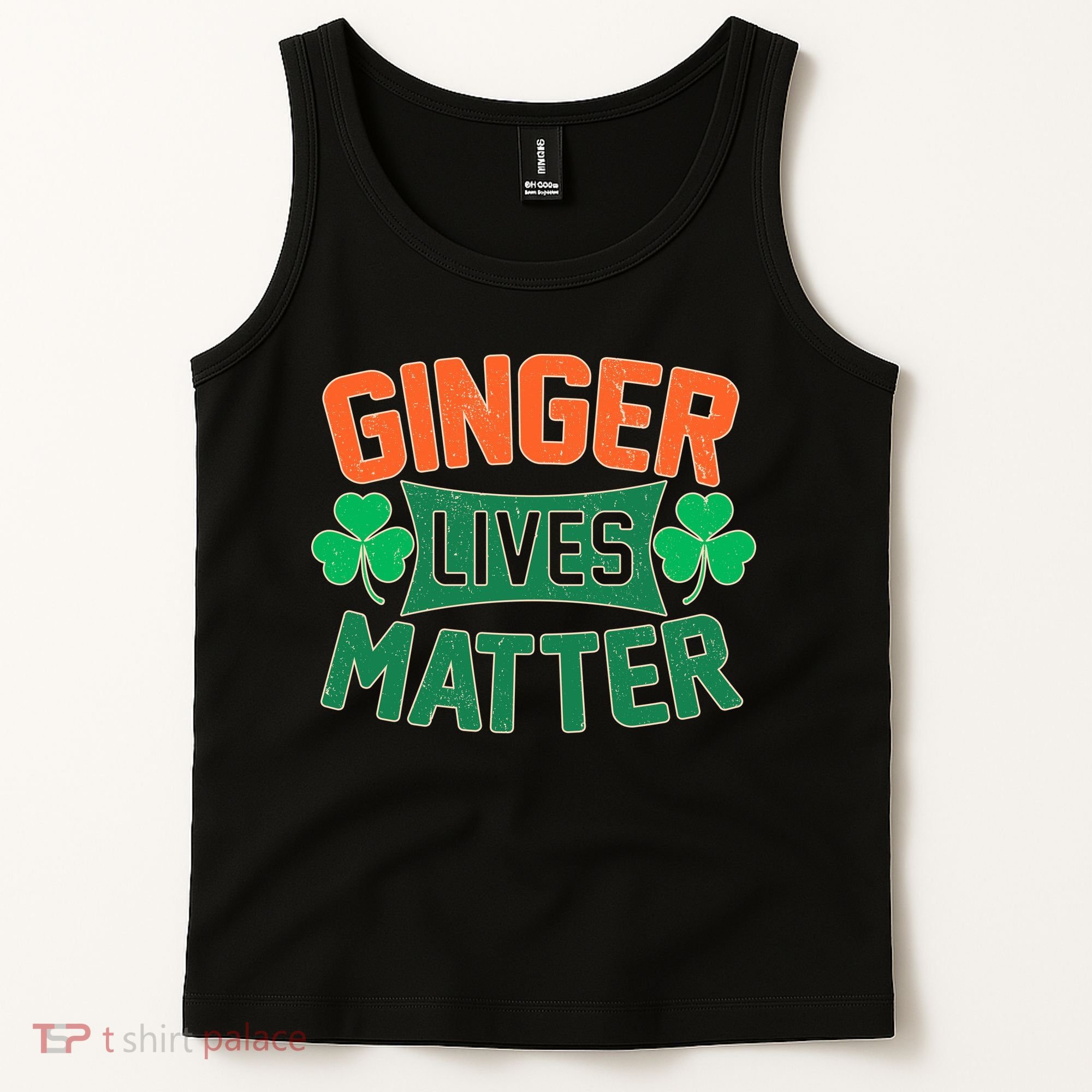 St Patricks Day - Ginger Lives Matter Tank Top