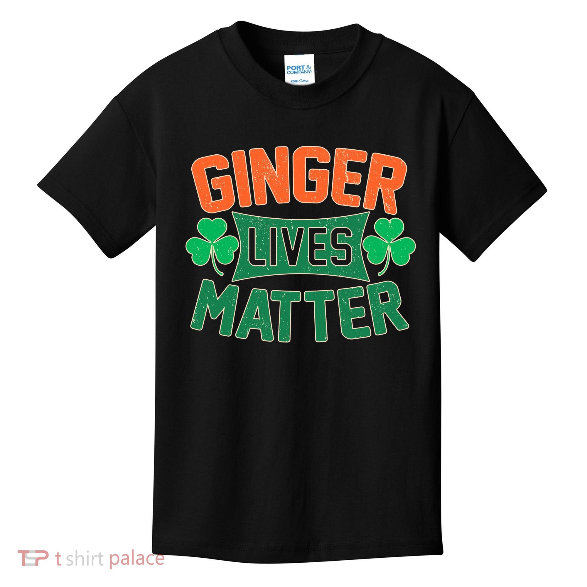 St Patricks Day - Ginger Lives Matter Kids T-Shirt