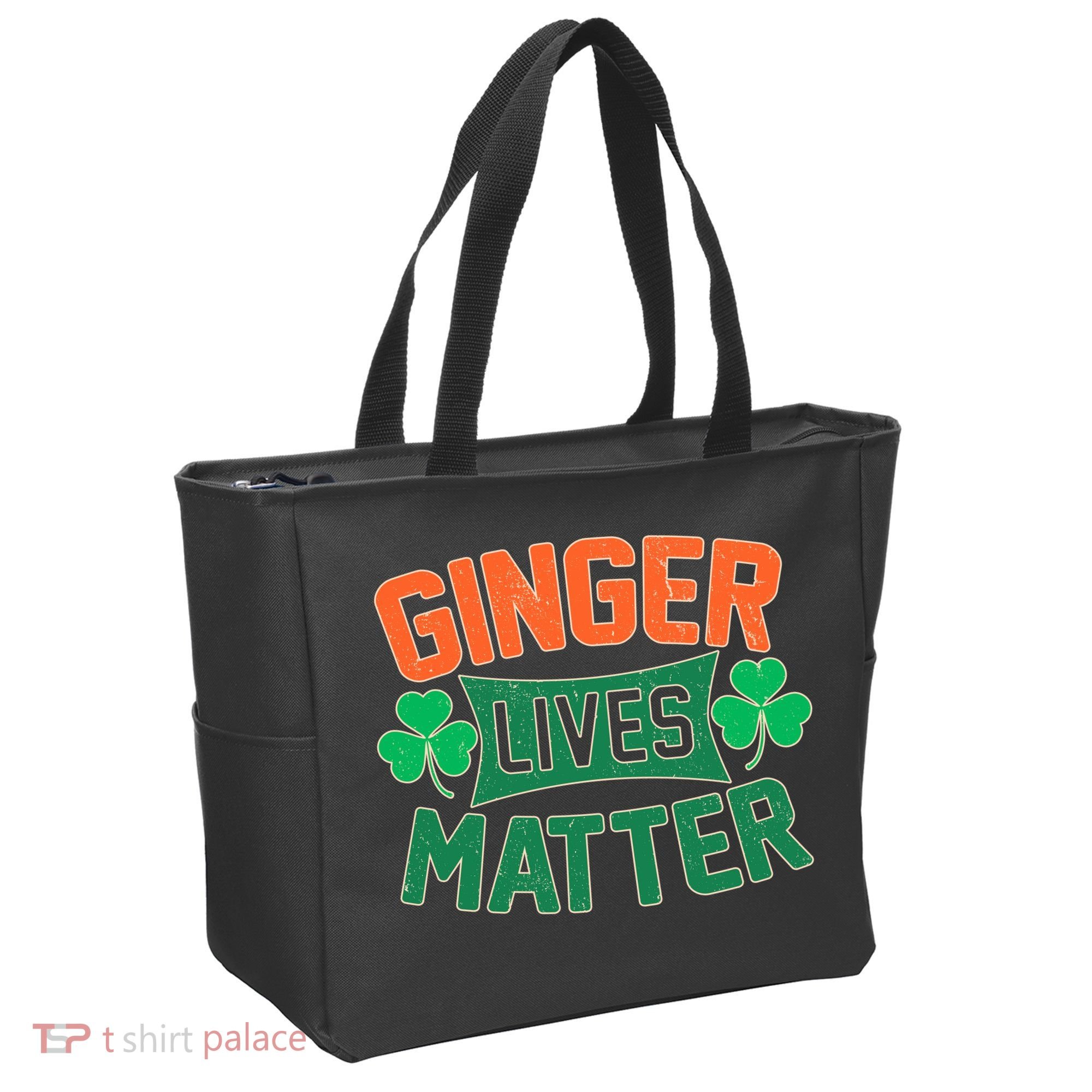St Patricks Day - Ginger Lives Matter Tote Bag