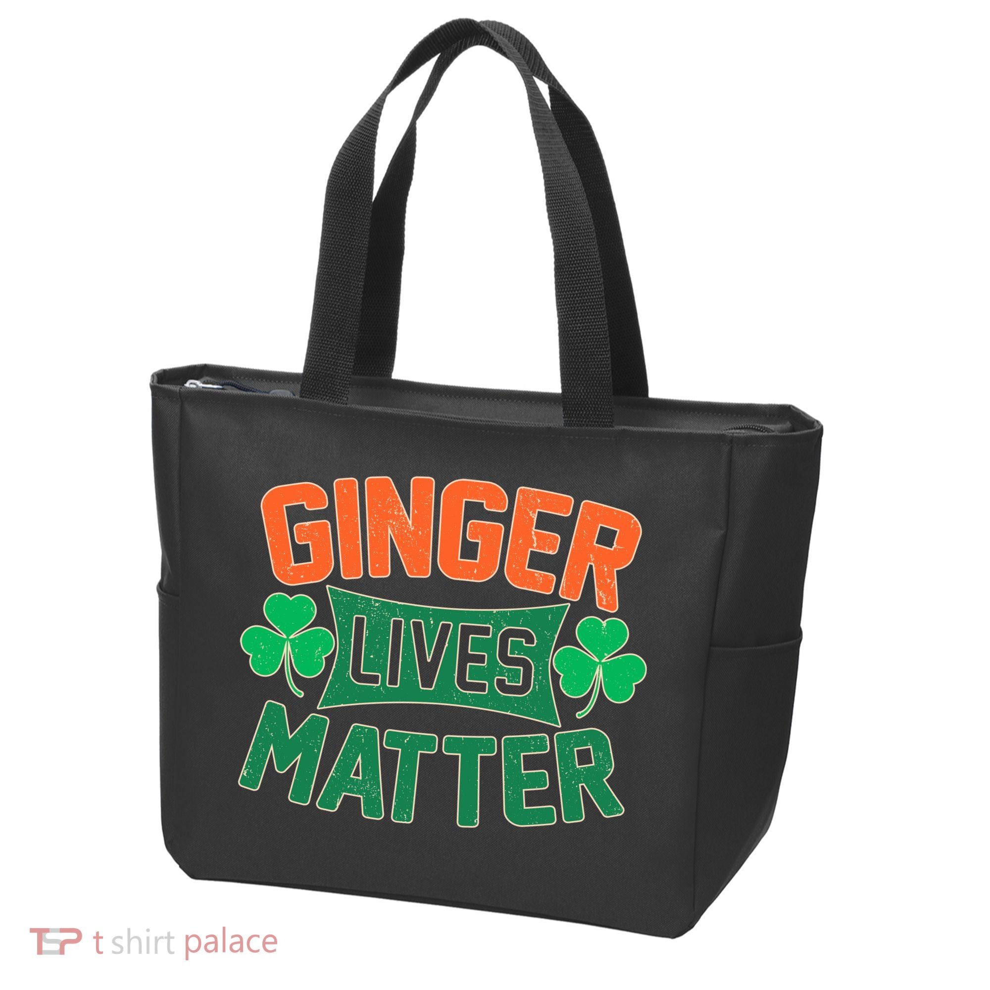 St Patricks Day - Ginger Lives Matter Tote Bag