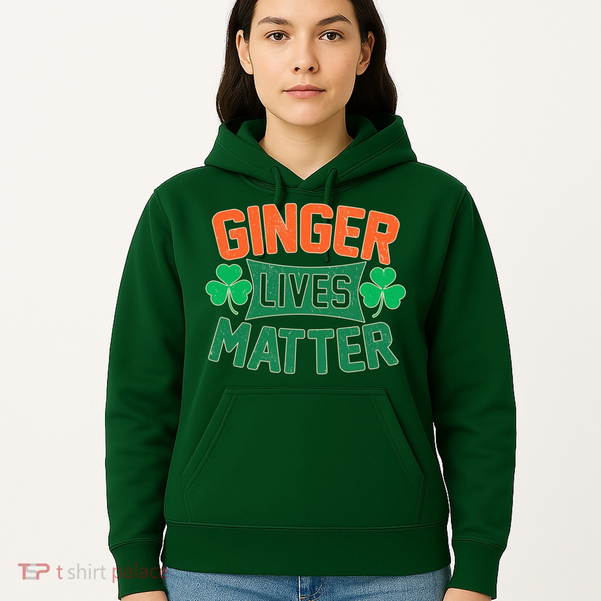 St Patricks Day - Ginger Lives Matter Hoodie