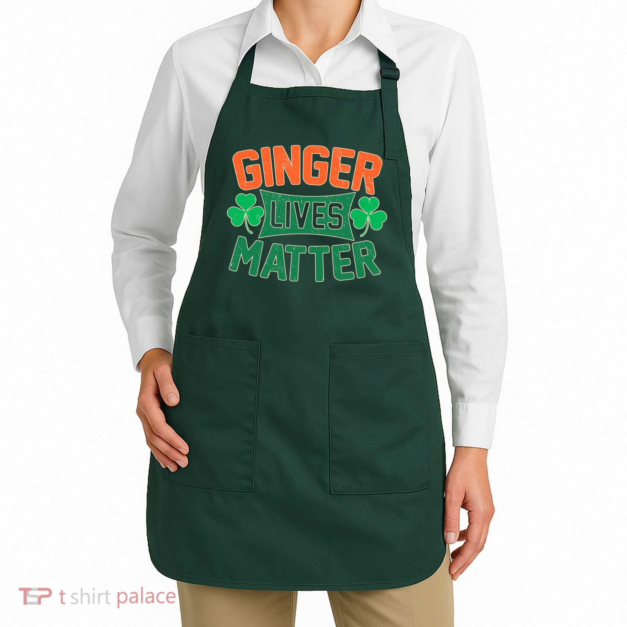 St Patricks Day - Ginger Lives Matter Apron