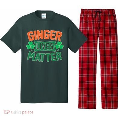 St Patricks Day - Ginger Lives Matter Pajama Set