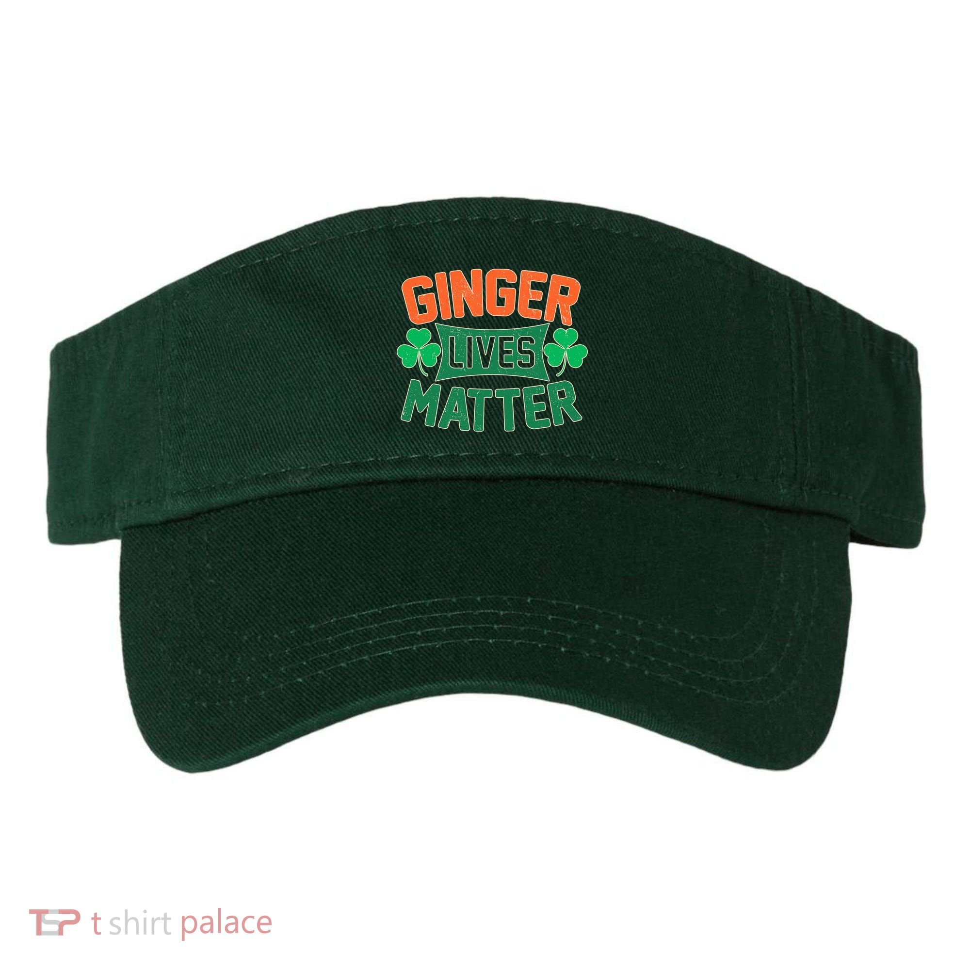 St Patricks Day - Ginger Lives Matter Visor