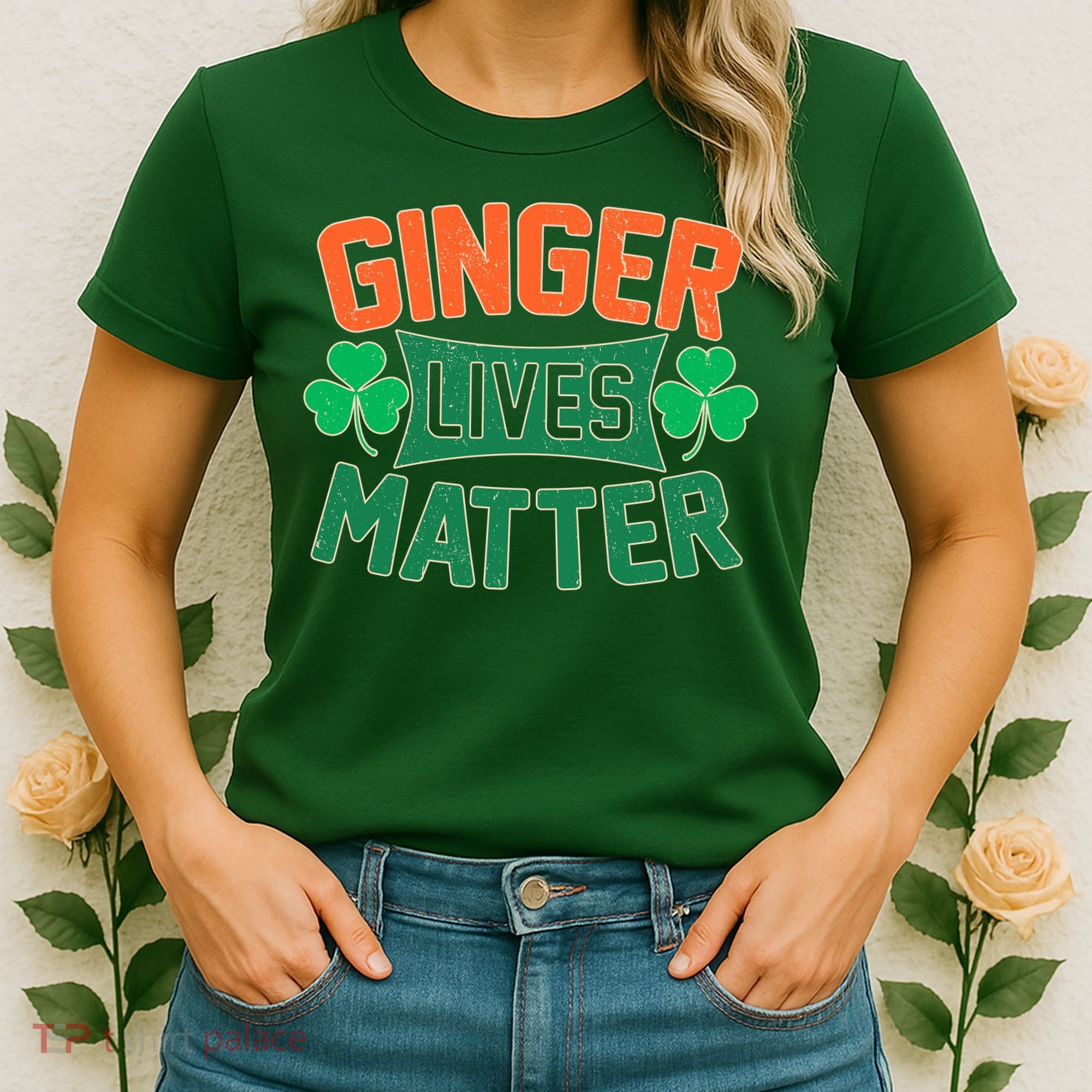 St Patricks Day - Ginger Lives Matter Women's T-Shirt