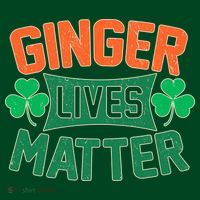 St Patricks Day - Ginger Lives Matter Kids Hoodie thumb 2