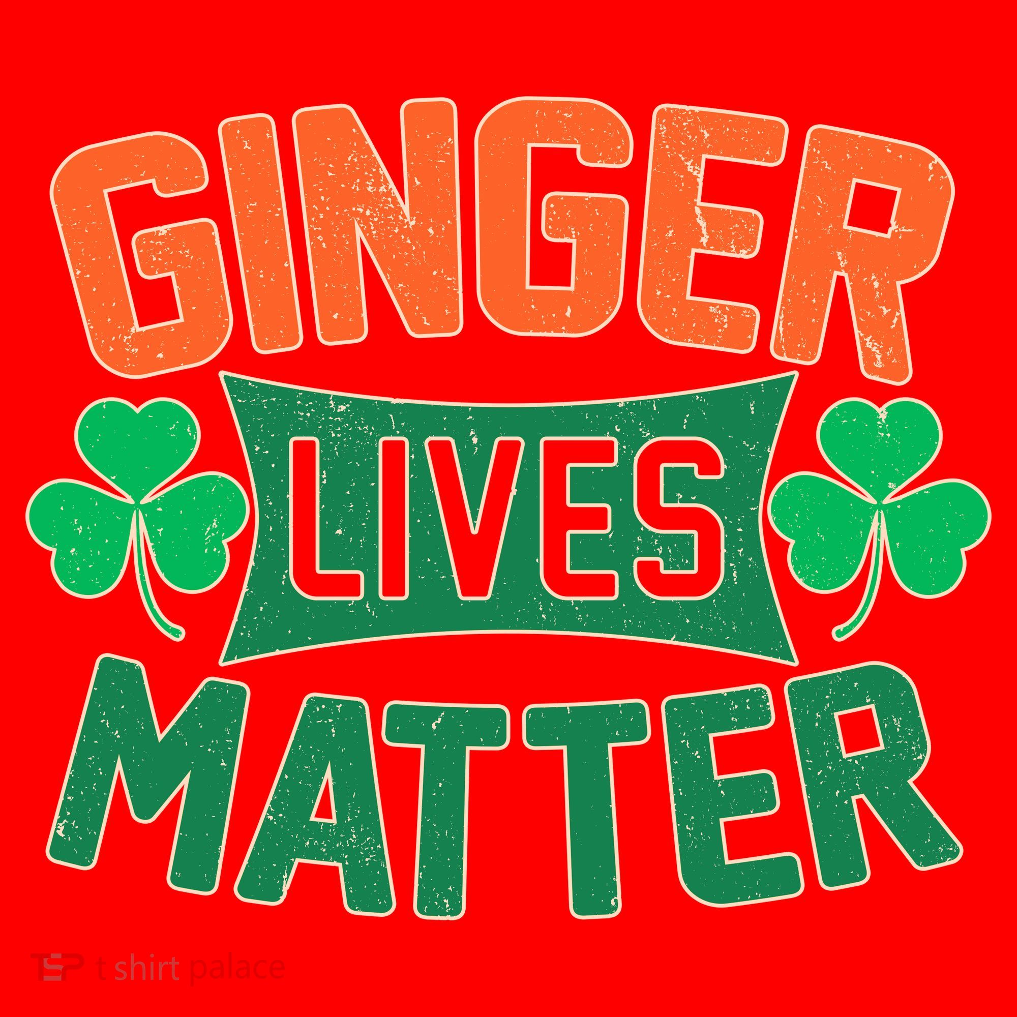 St Patricks Day - Ginger Lives Matter Santa Hat