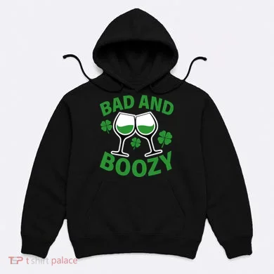 St Patrick's Day Bad and Boozy Hoodie