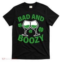 St Patrick's Day Bad and Boozy T-Shirt thumb 0