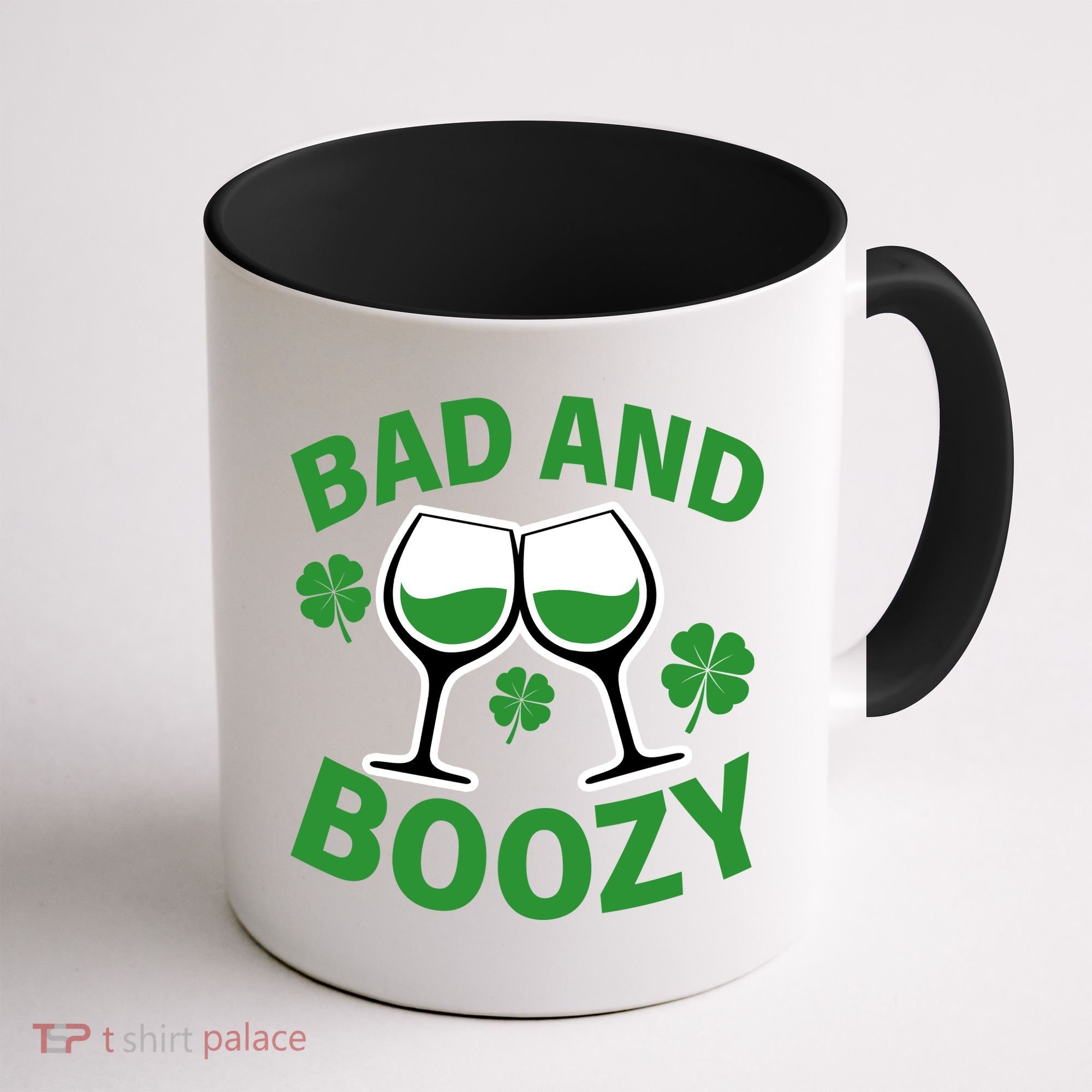 St Patrick's Day Bad and Boozy Coffee Mug