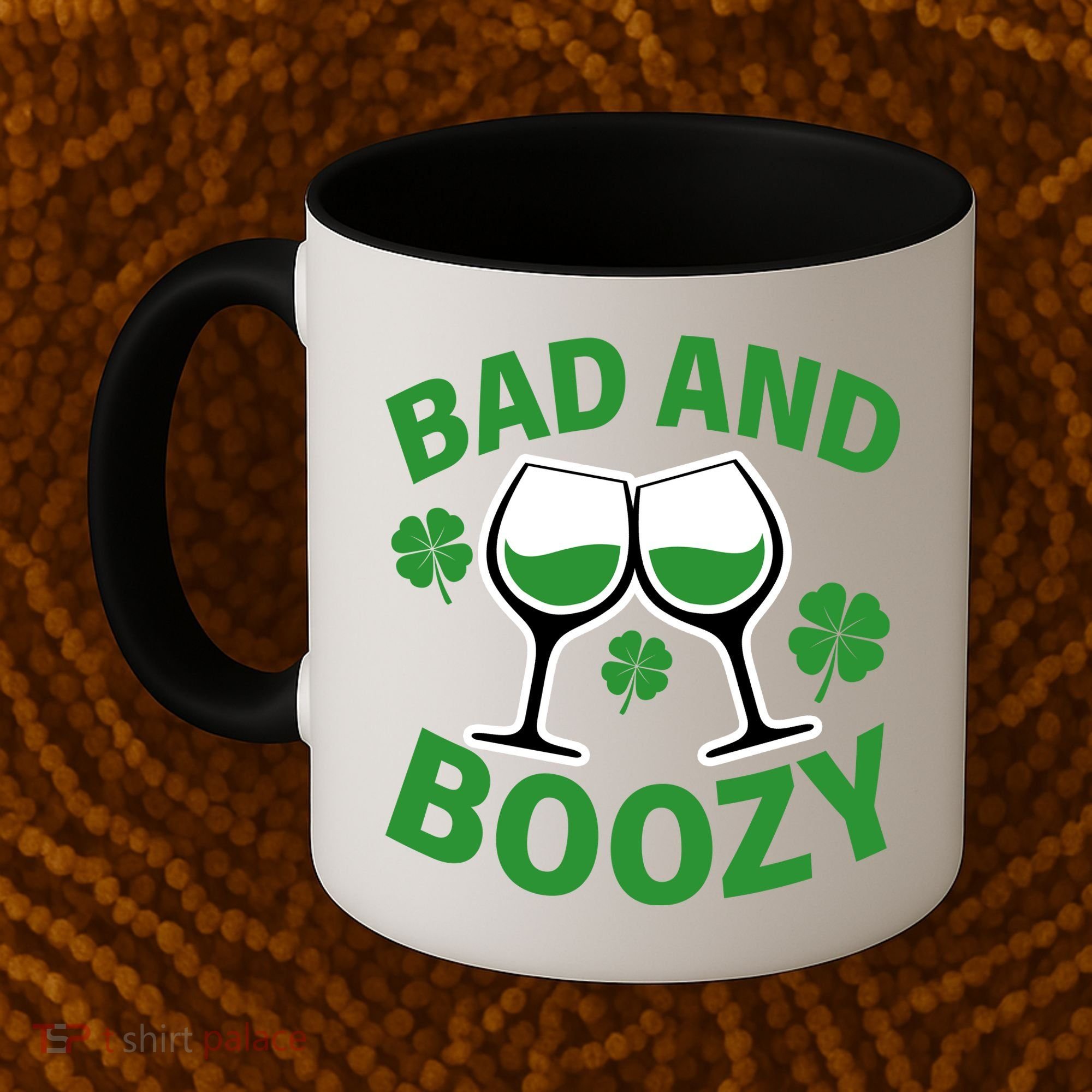 St Patrick's Day Bad and Boozy Coffee Mug