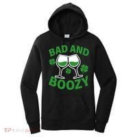 St Patrick's Day Bad and Boozy Women's Hoodie thumb 0