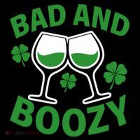 St Patrick's Day Bad and Boozy Mousepad thumb 1
