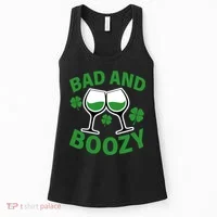 St Patrick's Day Bad and Boozy Women's Tank Top thumb 0