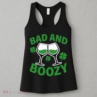 St Patrick's Day Bad and Boozy Women's Tank Top thumb 3