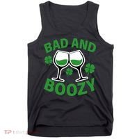 St Patrick's Day Bad and Boozy Tank Top thumb 0