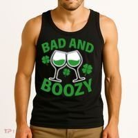 St Patrick's Day Bad and Boozy Tank Top thumb 3