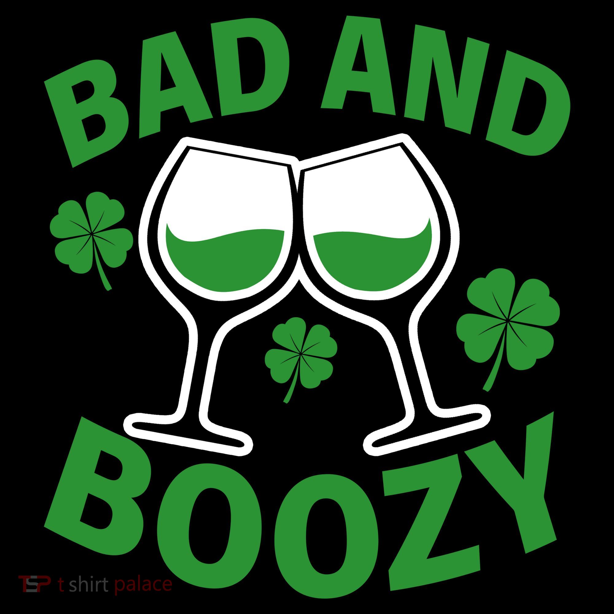 St Patrick's Day Bad and Boozy Tank Top