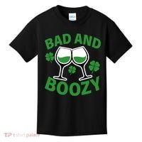 St Patrick's Day Bad and Boozy Kids T-Shirt thumb 0