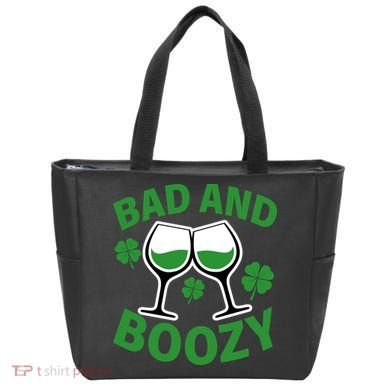 St Patrick's Day Bad and Boozy Tote Bag