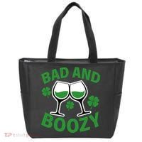 St Patrick's Day Bad and Boozy Tote Bag thumb 0