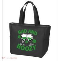 St Patrick's Day Bad and Boozy Tote Bag thumb 3