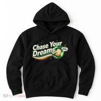 St Patrick's Day Chase Your Dreams With Whiskey Hoodie thumb 0