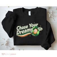 St Patrick's Day Chase Your Dreams With Whiskey Sweatshirt thumb 2