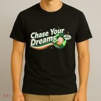 St Patrick's Day Chase Your Dreams With Whiskey T-Shirt thumb 3