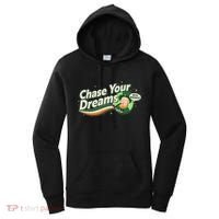 St Patrick's Day Chase Your Dreams With Whiskey Women's Hoodie thumb 0