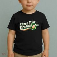 St Patrick's Day Chase Your Dreams With Whiskey Toddler T-Shirt thumb 2