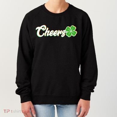 St Patrick's Day Cheers Clover Women's Sweatshirt